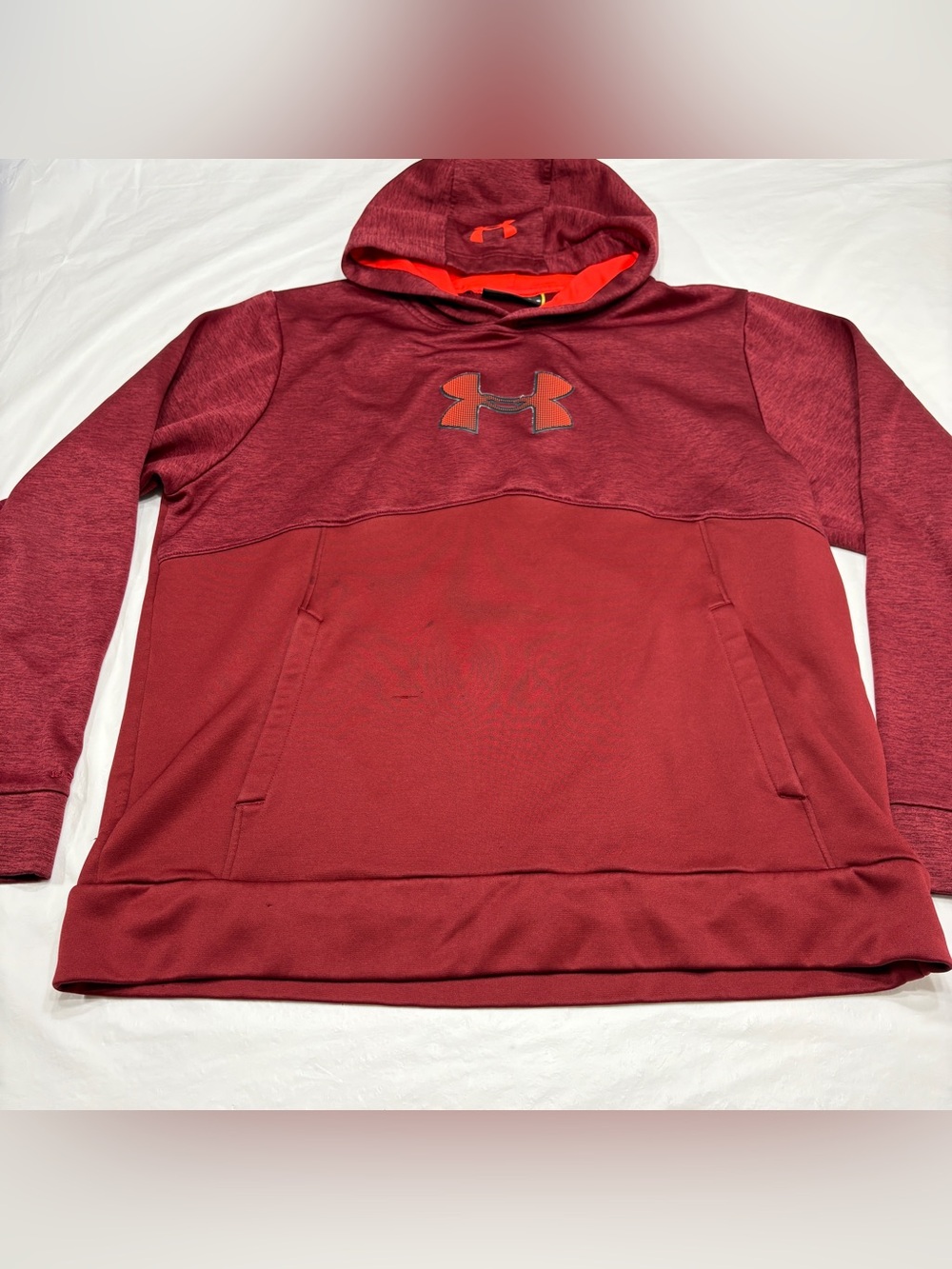 Under Armour Hoodie Mens Large Loose Fit Storm1 Pullover Cold Gear